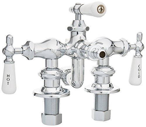 Barclay Leg Tub Diverter Faucet for Cast Iron Tub with Old Style Spigot