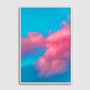 signwin Framed Canvas Wall Art Clouds and Colors...