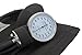 Santamedical Adult Deluxe Aneroid Sphygmomanometer - Professional Blood Pressure Monitor with Adult Black Cuff and Carrying case