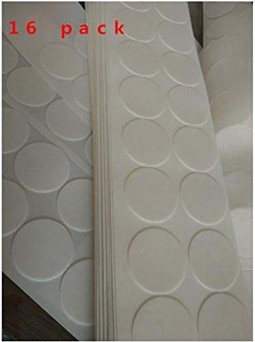 16 Pcs Adhesive Replacement Sticky Pads for Pop Expanding Phone Stand and Grip / Wall Hook and more (16 pcs)