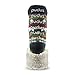 Pudus Christmas Grey Cozy Winter Slipper Socks for Women and Men with Non-Slip Grippers and Faux Fur Sherpa Fleece - Adult Regular Fuzzy Socks