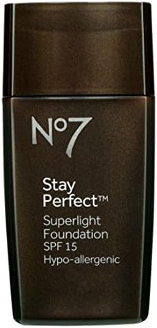 No7 Stay Perfect Superlight Foundation 30ml - Wheat