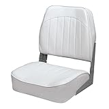 Wise 8WD734PLS-710 Low Back Boat Seat, White