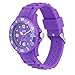 Ice-Watch Unisex SI.PE.U.S.09 Sili Collection Purple Plastic and Silicone Watch