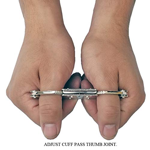 Ace Martial Arts Professional Steel Police Thumbcuffs - Thumb Cuffs
