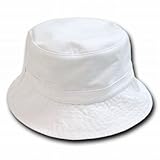 WHITE POLO STYLE BUCKET HAT SIZE LARGE/XL FISHING CAP SUN HATS