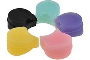 GENERIC Acoeitl Rubber Clarinet Thumb Rest Cushion Fit for Most Clarinet Clarinet Thumb Protector Can Help Eliminates Fatigue and Stress Alleviating The Fatigue Of Long-Term Playing 5 Color 5 Pcs