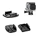 Mosuch 4pcs Curved+4pcs Flat Adhesive Sticky Mounts for Gopro Hero2, Hero3 and Hero3+