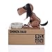 Just us® Choken Bako Robotic Dog Bank Doggy Coin Bank Canine Money Box Black&White