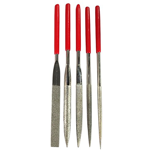 HTS 101D0 5Pc 180mm/180 Grit Diamond File Set