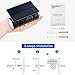 UNIFUN Solar Lights Outdoor, 30 LED Waterproof Solar Powered Wall Lights with Dual Head Spotlights 360-Degree Rotatable Solar Motion Security Lights for Outdoor Pation, Yard, Garden Use