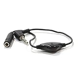 kenable 3.5mm Headphone Volume Control for Stereo 3.5mm Jack Cables Adapter