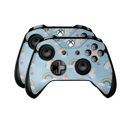 Glossy Glitter Skin Compatible with Microsoft Xbox One Controller (2 Pack) - Un…