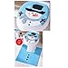 GBSELL 2PCS Set Fancy Snowman Christmas DecorToilet Seat Cover + Anti-Slippery Contour Rug Bathroom Set