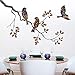 My Wonderful Walls Birds and Branch Decal Wall Sticker (Direction: Up on Left)
