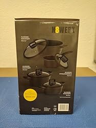 N8WERK Die-Cast Aluminium Saucepan with Midnight