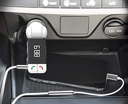 Bracketron Bluetooth FM transmitter (BT5-696-2) White (Renewed)
