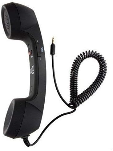 Frittle T-16 Anti-Radiation Retro Style Handset Coco Phone with HD Speaker and Microphone for All Smartphone Device (Assorted Colour)