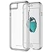 iPhone 7 Case, Mercase Crystal Clear Hard PC Back Cover TPU Bumper [Drop Protection/Shock Absorption] Raised Bezels Protective Case For Apple iPhone 7 - Crystal Clear