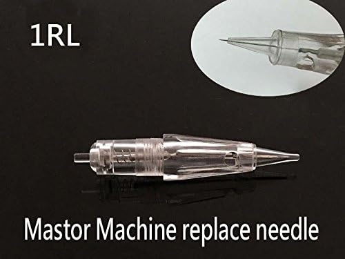 Mastor permanent makeup Disposable needles for Mastor Rotary PMU Machine, (pack of 15 Needles) (Mastor 1R)