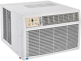 230/208V Window Air Conditioner With Heat, 25K BTU Cool, 16K BTU Heat