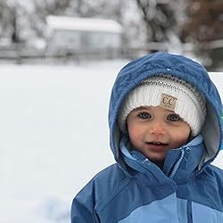 Kids Beanie (NO POM) - Ivory