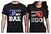 Tstars My Bae - My Boo - Gift for Couples His & Hers Valentine's Matching Set T-Shirts