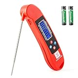 Felicite Home DFTR01 Remote Wireless Digital Kitchen Cooking Food Meat Thermometer with Timer for BBQ Smoker Grill Oven, 300 Feet Range