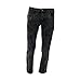 Trill Nation - Men's Moto Zip Pockets Jeans - Black