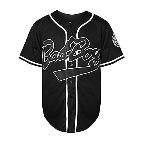 10 Biggie Smalls 72 Bad Boy Jersey 90S Hip Hop Movie Baseball Jersey