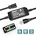 Palawell Outdoor Dimmer, 260W LED String Light Dimmer Remote Control, 100ft Range, Timmer Switch, Black