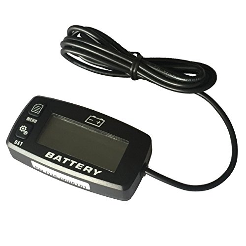 Searon LCD Battery Capacity Indicator with Voltmeter 