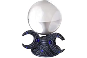 Pacific Giftware Triple Moon Goddess Wiccan and Witchraft Crystal Gazing Ball