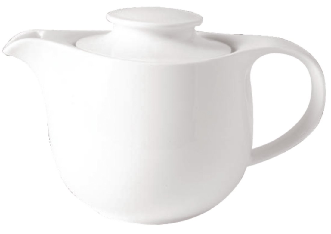Royal Porcelain CG261 Maxadura Advantage Teapot, White (Pack of 2)