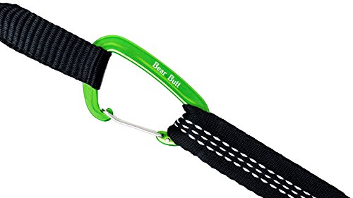 Hammock Carabiner Clip, Heavy-Duty Locking Wiregate Carabiner