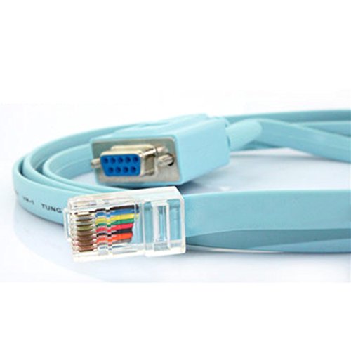 Купить Переходник uxcell Rs232 DB9 RJ45 Cat5 Ethernet в интернет ...