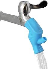 YZLSM Double Purpose Silicone Water Tap Extender for Kids Bath Kitchen Sink view 8
