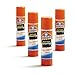 Elmer's All Purpose School Glue Sticks, Clear, Washable, 4 Pack, 0.24-ounce sticks