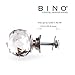 BINO 6-Pack Crystal Drawer Knobs - 1.25