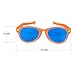 Seekingtag Colorful Jumbo Blue Lens Sunglasses for Costumes Cosplay Halloween Party Fun Party Favor Photo Booth Props - Party Pack of 6, 10