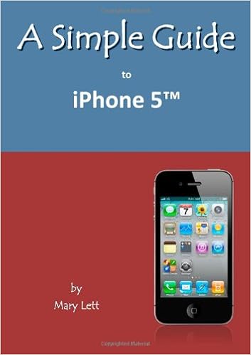 Simple Guide To Iphone 5 Simple Guides Amazon Co Uk Lett Mary M Books