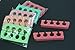 Tzou Toe Separator Pedicure 100 Pack Salon Use