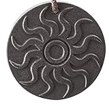 EMF RADIATION PROTECTION Shield Pendant Necklace for Cell Phone, Home, Electronics - Negative Ions + Anti EMF Technology - Made of Black Tourmaline to Block Device Radiation - Scalar Negative Ions