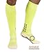 Compression Socks - Circulator Moderate Best For Running, Athletic Sports, Crossfit, Flight Travel (Men & Women) - Below Knee High Socks