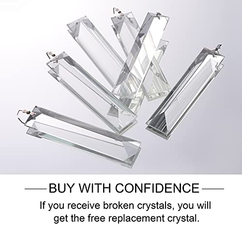 Wellmet 20 inch Black Crystal Chandelier, 3Tier Contemporary Modern Bathroom Chandeliers, 7