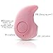 Efanr Sports Invisible in Ear Mini Bluetooth 4.0 Headset Earphone Earbuds Headphones with Hands-free Calling Stereo for iPhone 7 6 Plus 6 5 5S Samsung Galaxy Android IOS Smartphones (Pink)