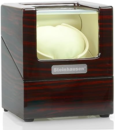 Steinhausen Heritage Single Watch Winder with Ultra Quiet Motor and Multiple Modes
