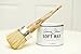Chalk Paint Wax Brush 2 in 1 | Round Brush for Furniture Cabinets Dressers Home Decor | Wax brush chalk paint Annie Sloan Quality at a better price | Soft Clear Wax Brush pure bristles
