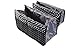 ETTP Insert Bag Organizer, Bag in Bag for Handbag Purse Organizer (13 Pockets, Black/White)
