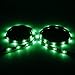 SUPERNIGHT USB Bias Lighting - LED TV Backlight Strip - 2pcs x 3.3ft 15leds 5050 RGB LED Strip Light with Remote Controller